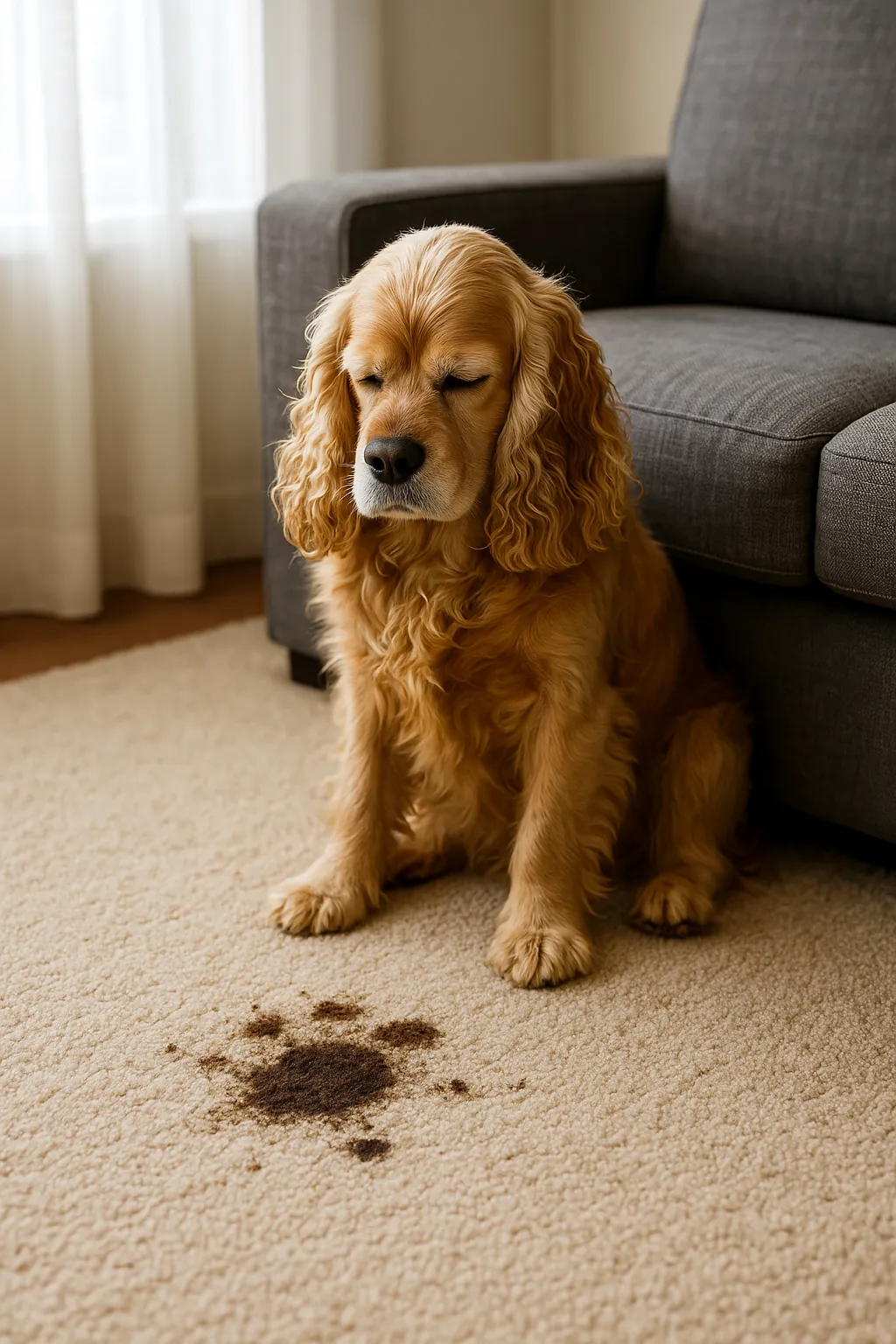 Pet stain and odor treatment in a Brooklyn Park home